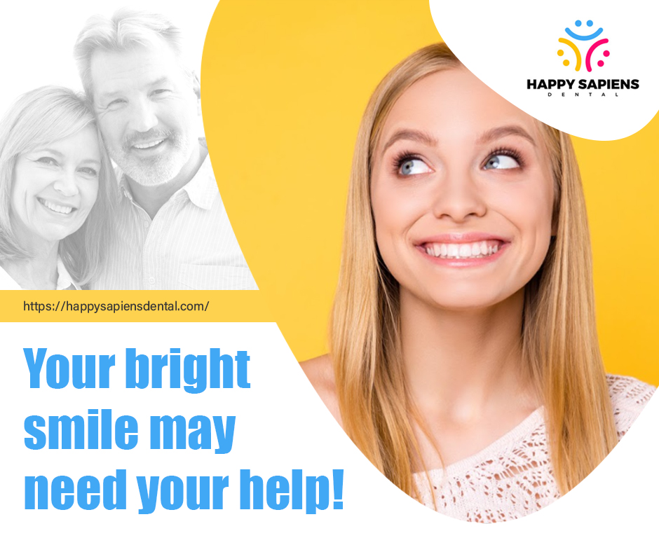 Your bright smile may need your help!